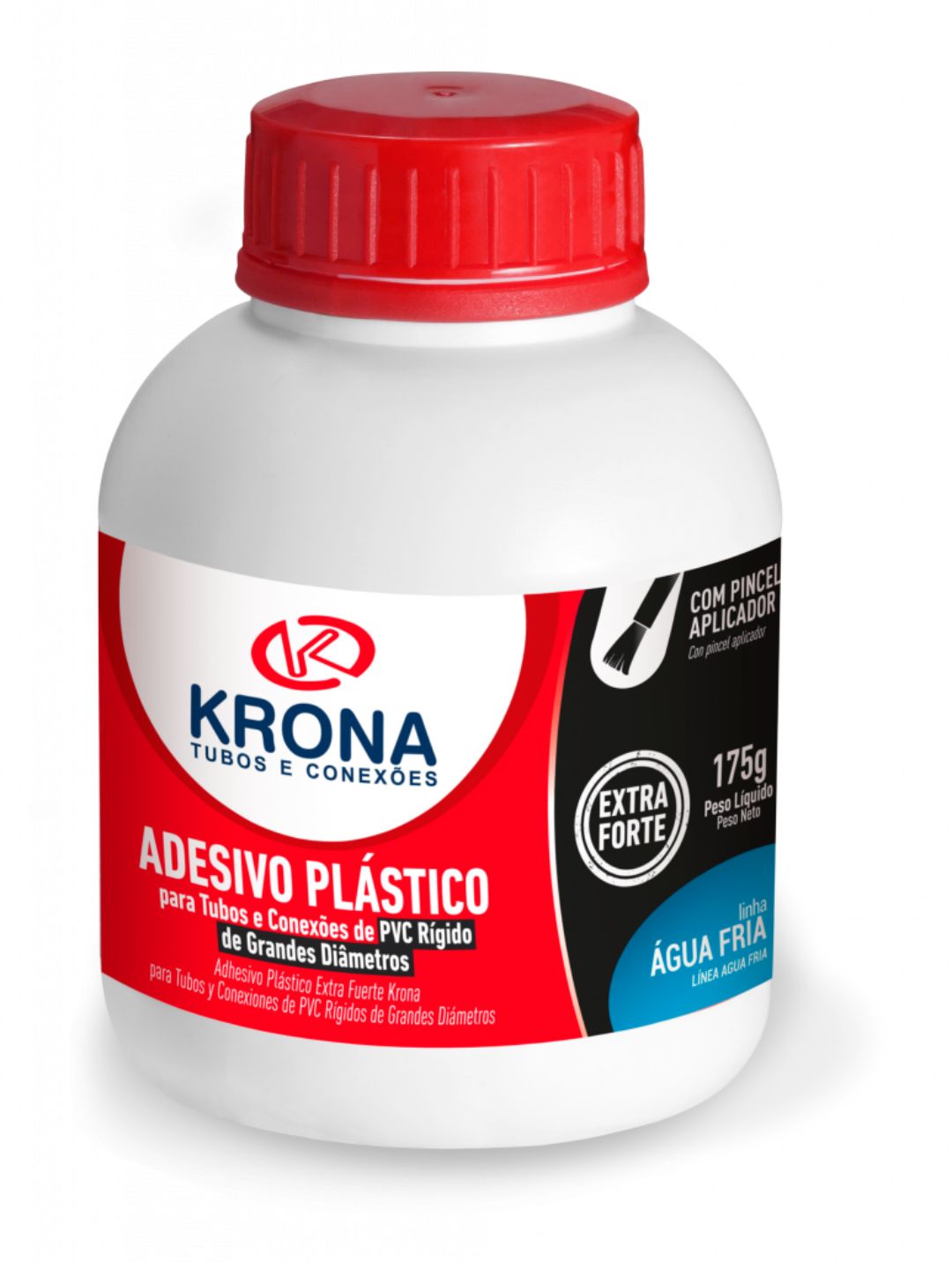 Adesivo Pl Stico Extraforte Para Pvc Pincel Aplicador G Krona