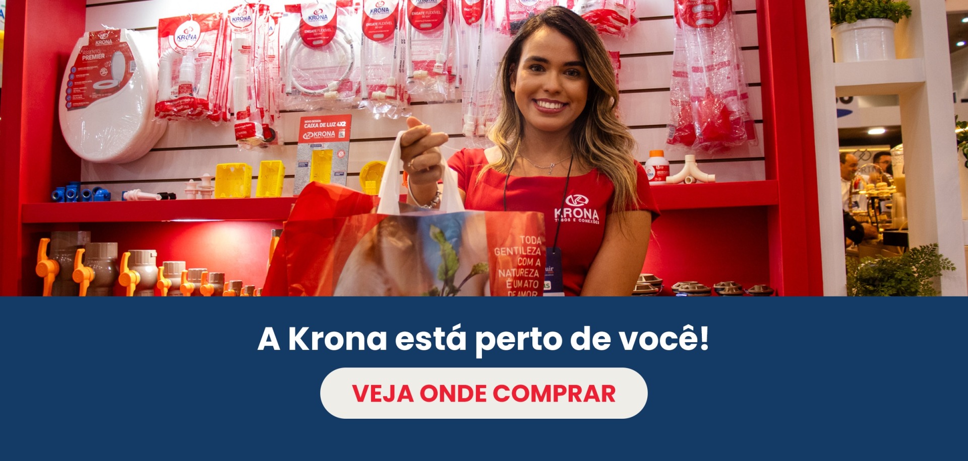 A Krona está perto de você