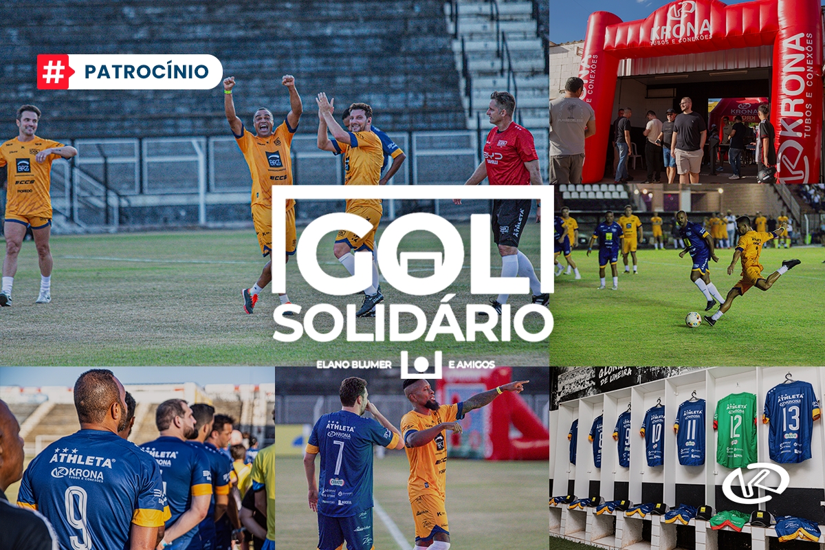 Pelo terceiro ano, Grupo Krona patrocina Gol Solidário promovido pelo ex-jogador Elano