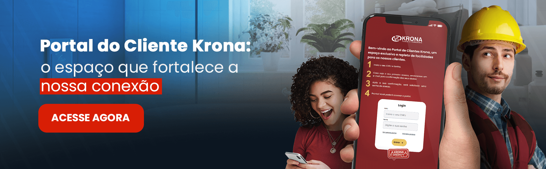 Portal do cliente Krona