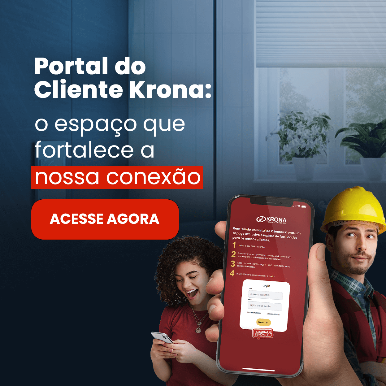 Portal do cliente Krona