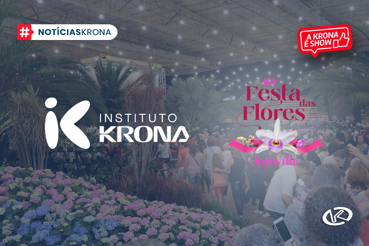 Instituto Krona marca presença na Festa das Flores com ação solidária do  projeto Empresa Amiga