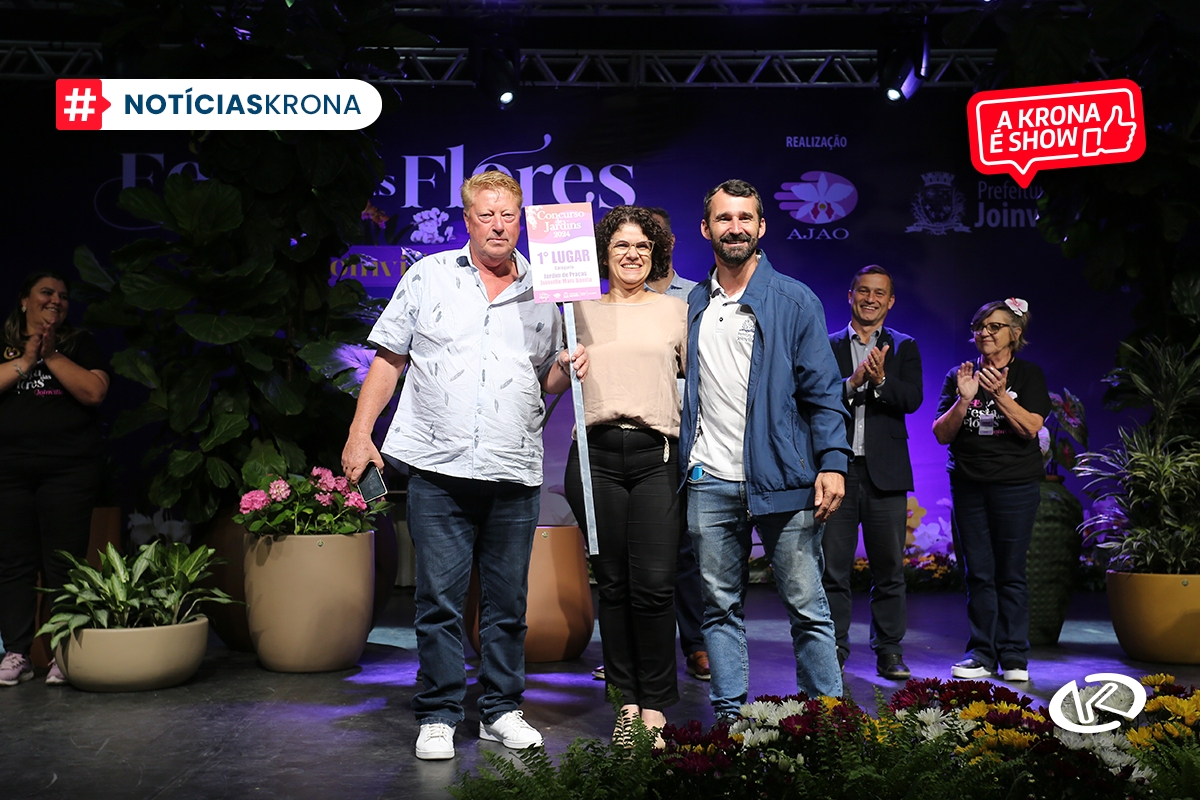 Estação de Descanso criada pelo Grupo Krona vence concurso do Programa Joinville Mais Bonita na categoria Jardim de Praças