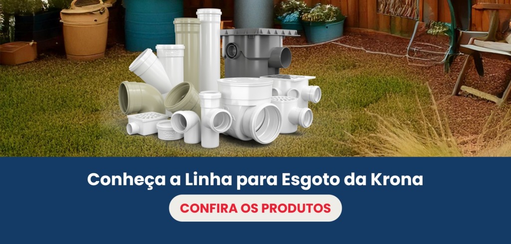 Linha para esgoto da Krona